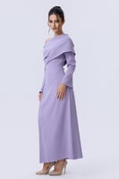 فستان شتوي موف بليسيه