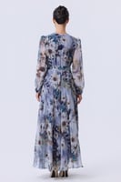 فستان بطبعة الزهور