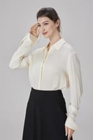 بلوزة كريب ناعم