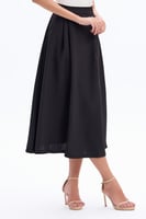 تنورة كلوش ميدي