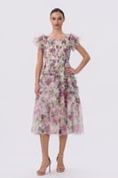 فستان بطبعة الزهور