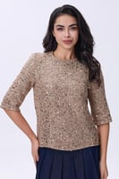 بلوزة لامعه