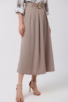 تنورة كريب جامد بيج