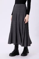 تنورة رصاصي غامق