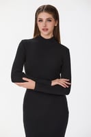 فستان استريتش اسود