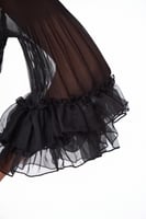 فستان بليسيه اسود