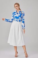 بلوزة مطبوعة