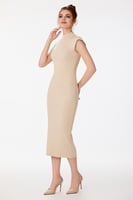 فستان صوف ناعم استريتش