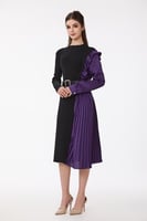 فستان استرتش مع ستان