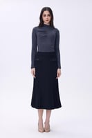 بلوزه رصاصي غامق