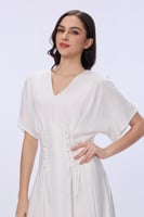 فستان كريب سكري