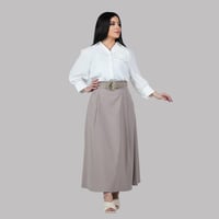 بلوزة كتان اوف وايت