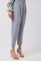 بنطلون قطن رصاصي