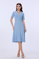 فستان سماوي استرتش