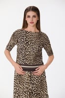 طقم لوريكس بنقشة الفهد