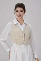 سترة بيج بتقليم رصاصي