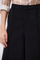 بنطلون كريب أسود