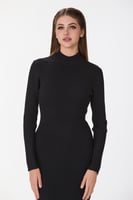 فستان استريتش اسود