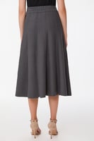 تنورة استرتش بحياكة بارزة