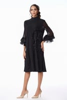 فستان بليسيه اسود