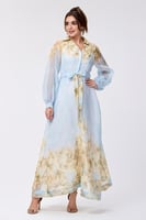 فستان من الكتان الناعم