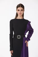 فستان استرتش مع ستان