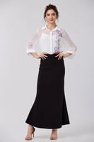 بلوزة شيفون حرير