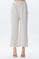 بنطلون رسمي بيج قصة مستقيمة