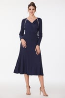 فستان صوف ناعم