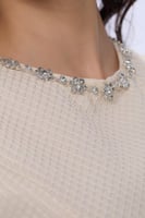 فستان كريب بيكيه