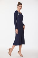 فستان صوف ناعم