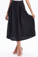 تنورة كلوش ميدي