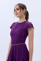 فستان دانتيل كلاسيكي