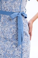 فستان سماوي ميدي