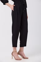 بنطلون قطن أسود