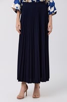 تنورة كلوش مكسر كحلي