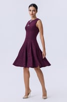 فستان عنابي