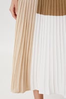 فستان صوف مقلم