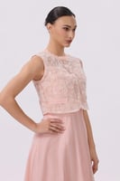 طقم ميدي بنقسة الزهر