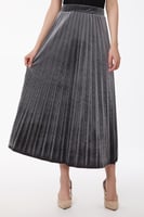 تنورة بليسية مخمل