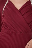 فستان صوف ناعم