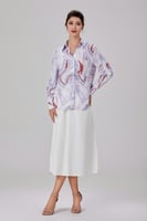 بلوزة مطبوعة