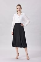 تنورة كلوش تكسير ميدي