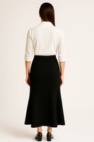 تنورة بقصه غير منتظمة