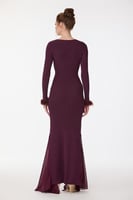 فستان صوف استريتش