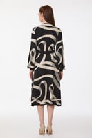 فستان صوف استريتش