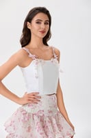 طقم كورسية مع تنورة