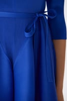 فستان بليسية أزرق