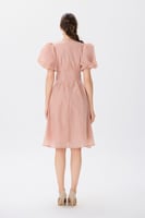 فستان اورغنزا بودر بينك بقصة كروسية