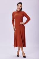 فستان اورانج غامق